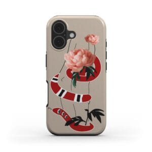Telefono dėklas SNAKE AND ROSE